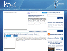 Tablet Screenshot of capitalprivado.com.mx